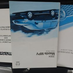 2004 Mazda MPV Owners Manual