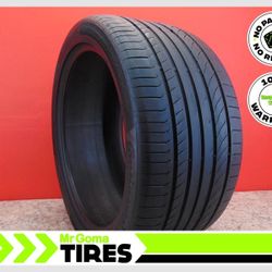 1 CONTINENTAL CONTISPORTCONTACT 5P MO  325/35ZR22 USED TIRE 7.5/32 TREAD * PRODUCTION  YEAR 2024 * INSTALLATION INCLUDED *