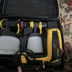 Wagner Flexio 3000 HVLP Paint Sprayer With Hard Case MODEL: 0529121 i don’t think my father in law used it at all.