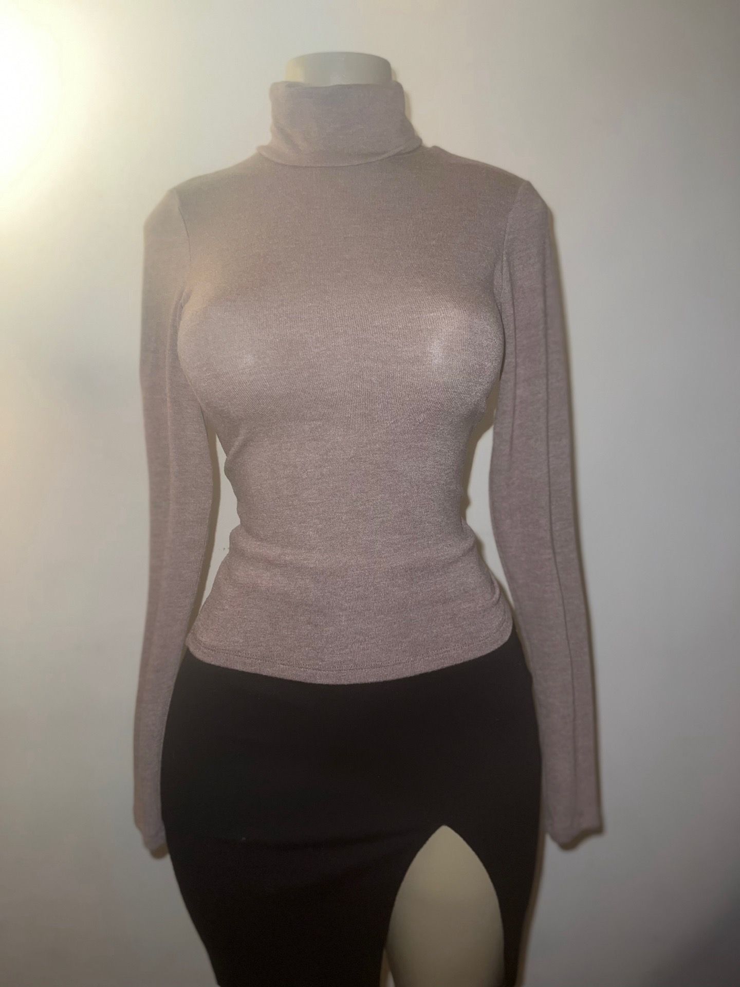 New Cute Turtleneck Top