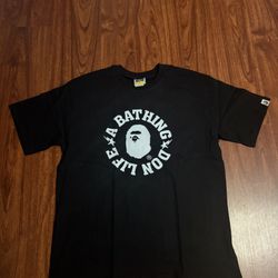 Bape Black Tee 