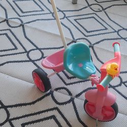 Toddler Push Or Ride Tricycle