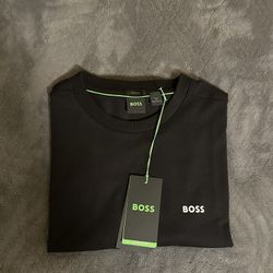 Hugo Boss Men Black T-Shirt