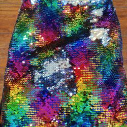 Rainbow Sequin Backpack 