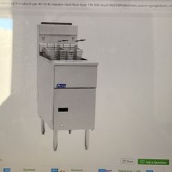 PITCO 45LB SG14-S-NAT GAS Fryer 