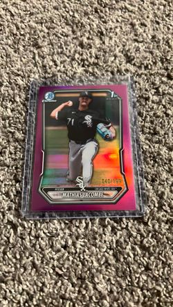 Bowman 2026 Mathias Lacombe Purple Refractor #40/199