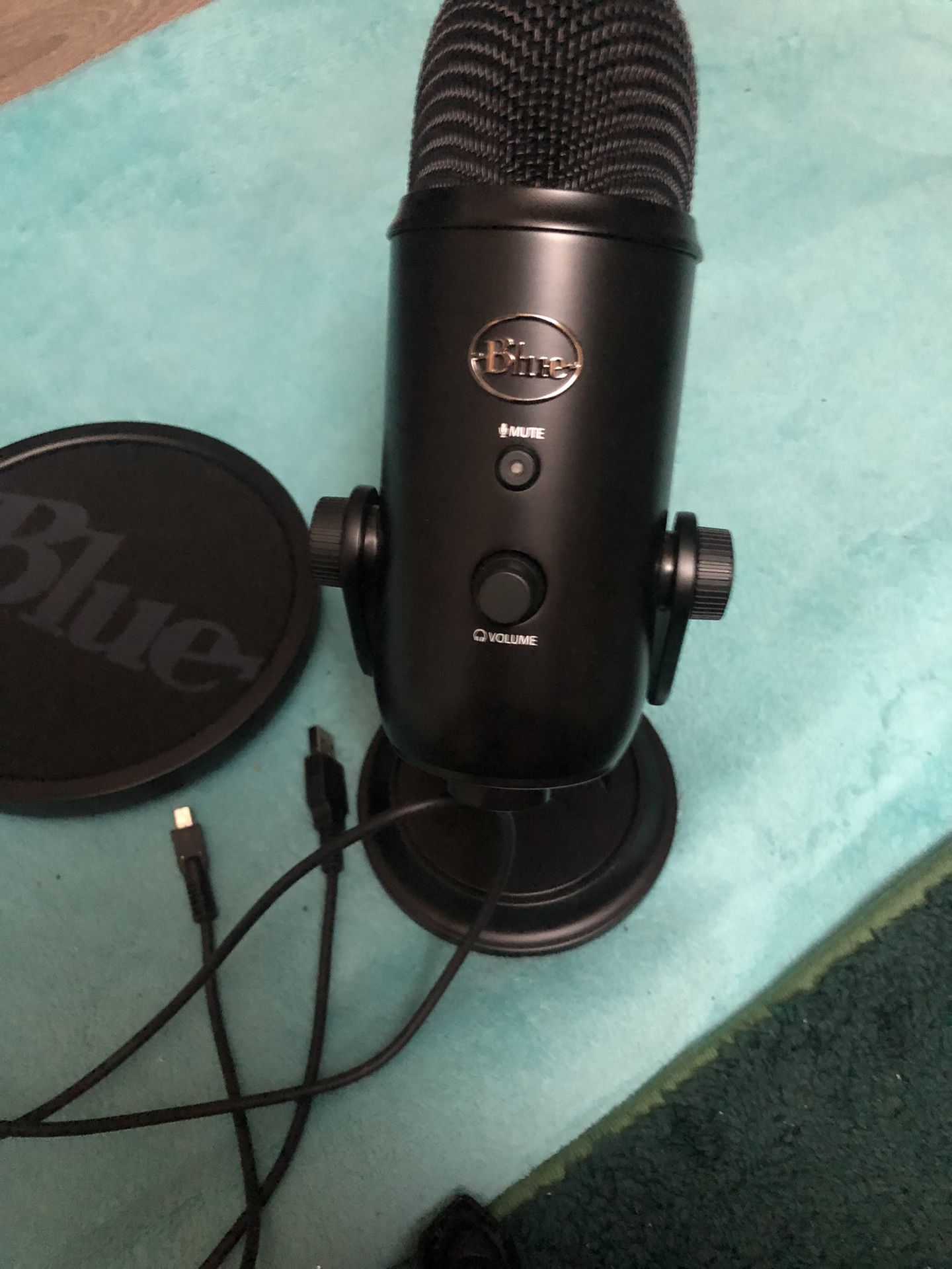 Yeti “Blue” USB Microphone in Black