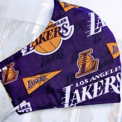 LA Lakers Face Mask