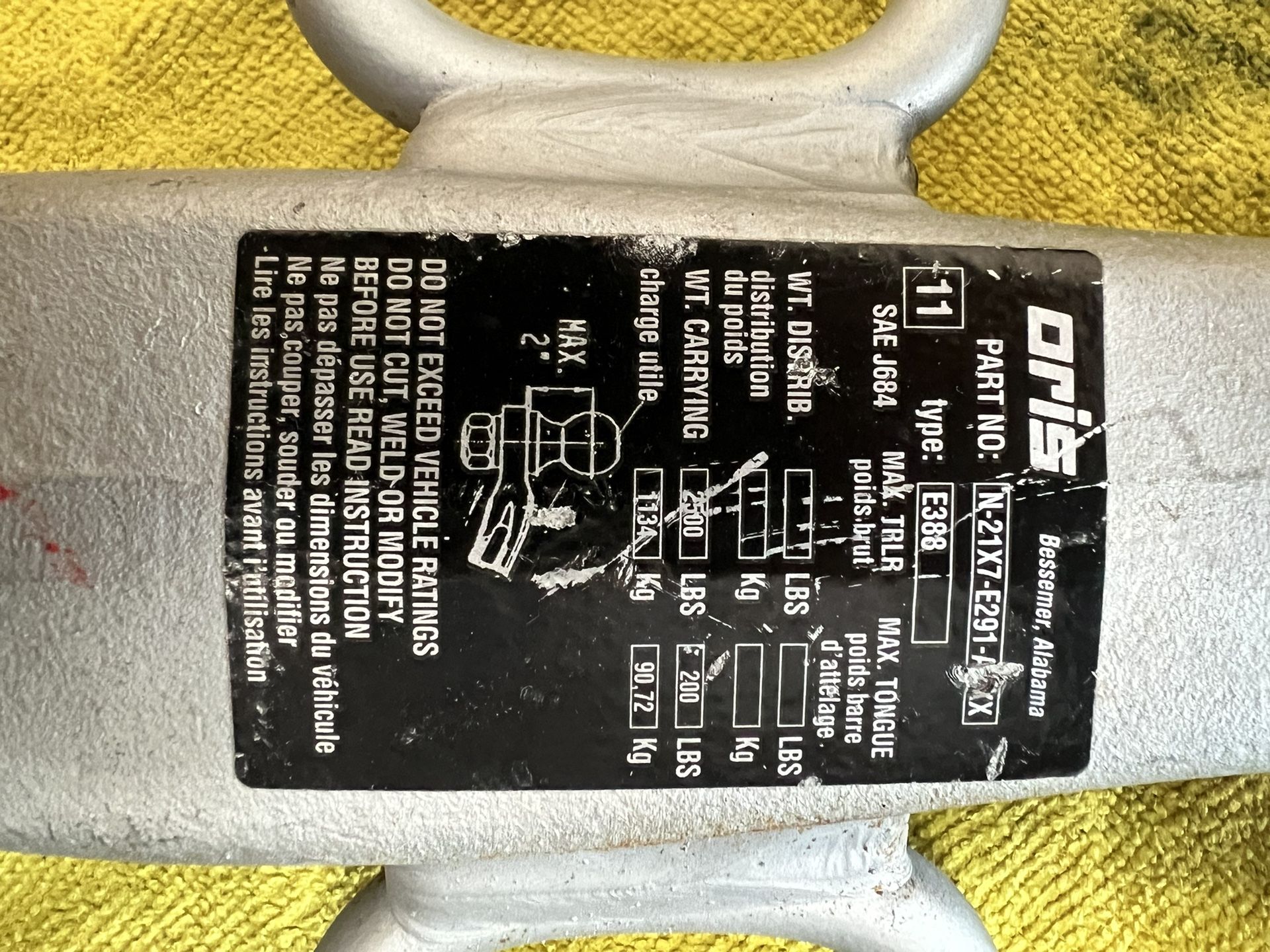 Chevy SsR Hitch for Sale in Chandler, AZ OfferUp