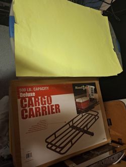 500 Lb Capacity Deluxe Cargo Carrier-$60.00