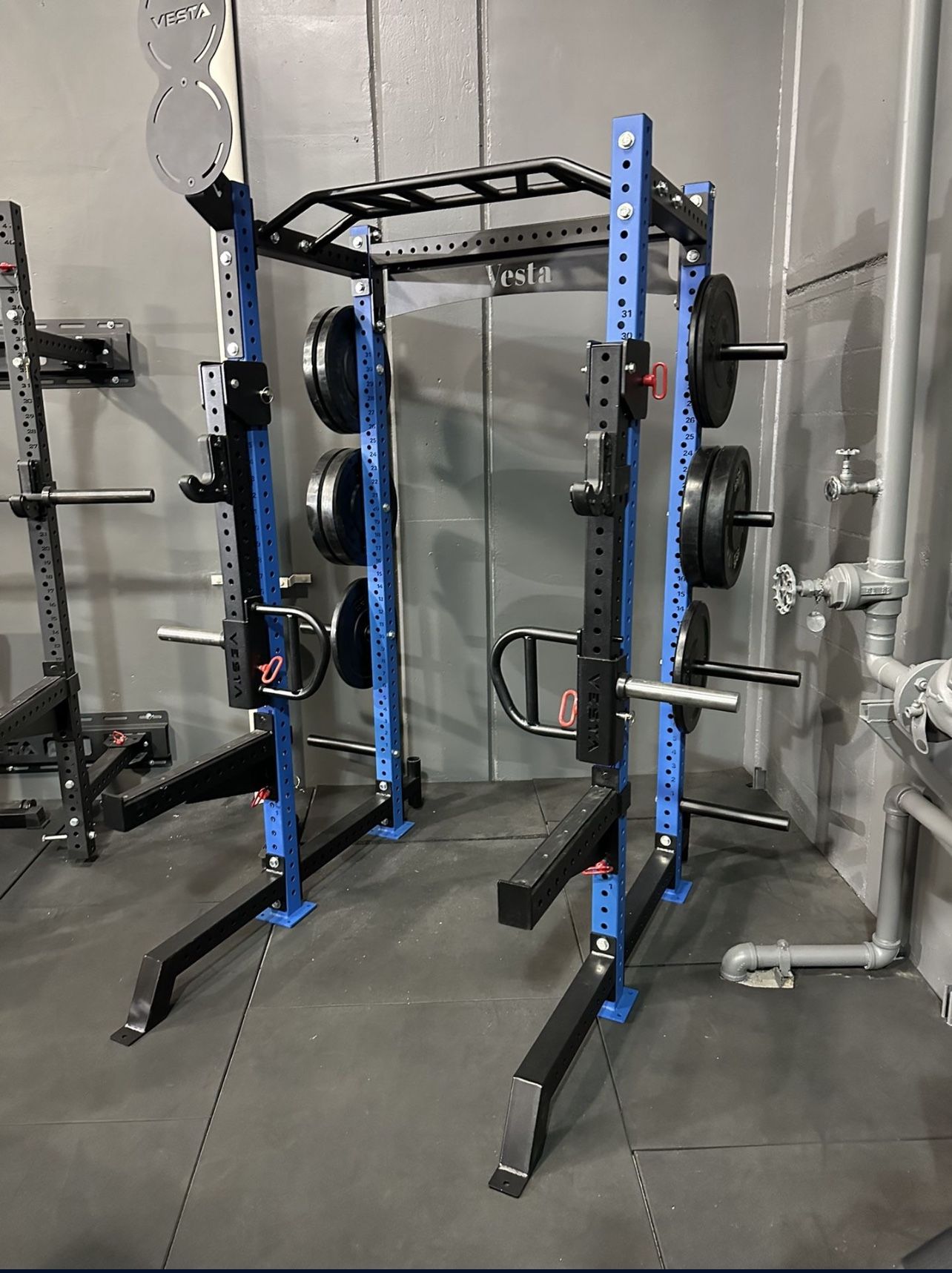 SQUAT RACK/ HR1000/ VESTAFITNESS/ WEIGHTS/ BARBELL/ BENCH/ GYM
