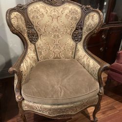 Louis XV Wingback Chair