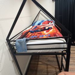 Metal Twin Loft Bed