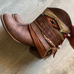 Freebird Booties by Steven Mezcal