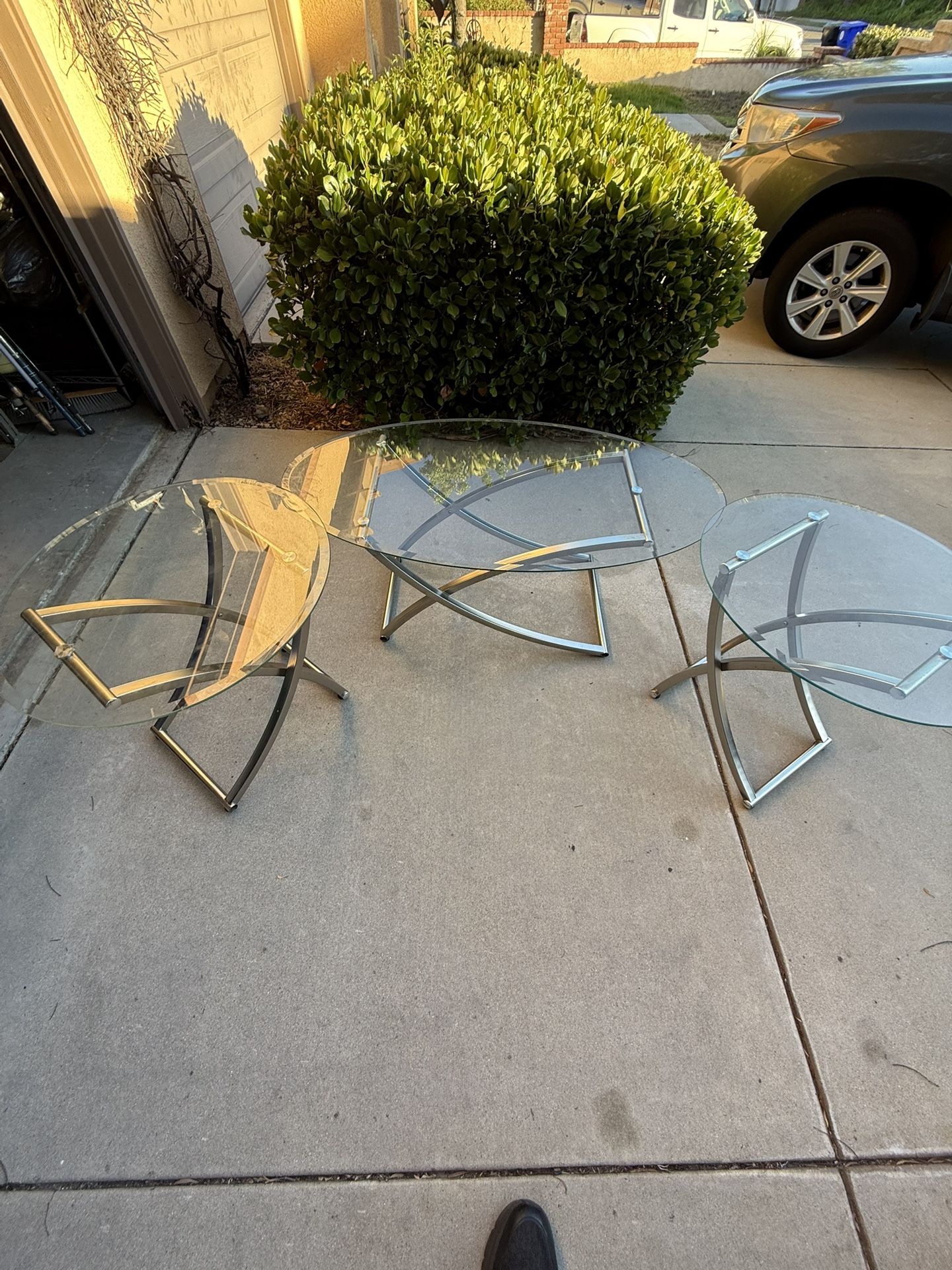 Coffee Table And 2- End Tables