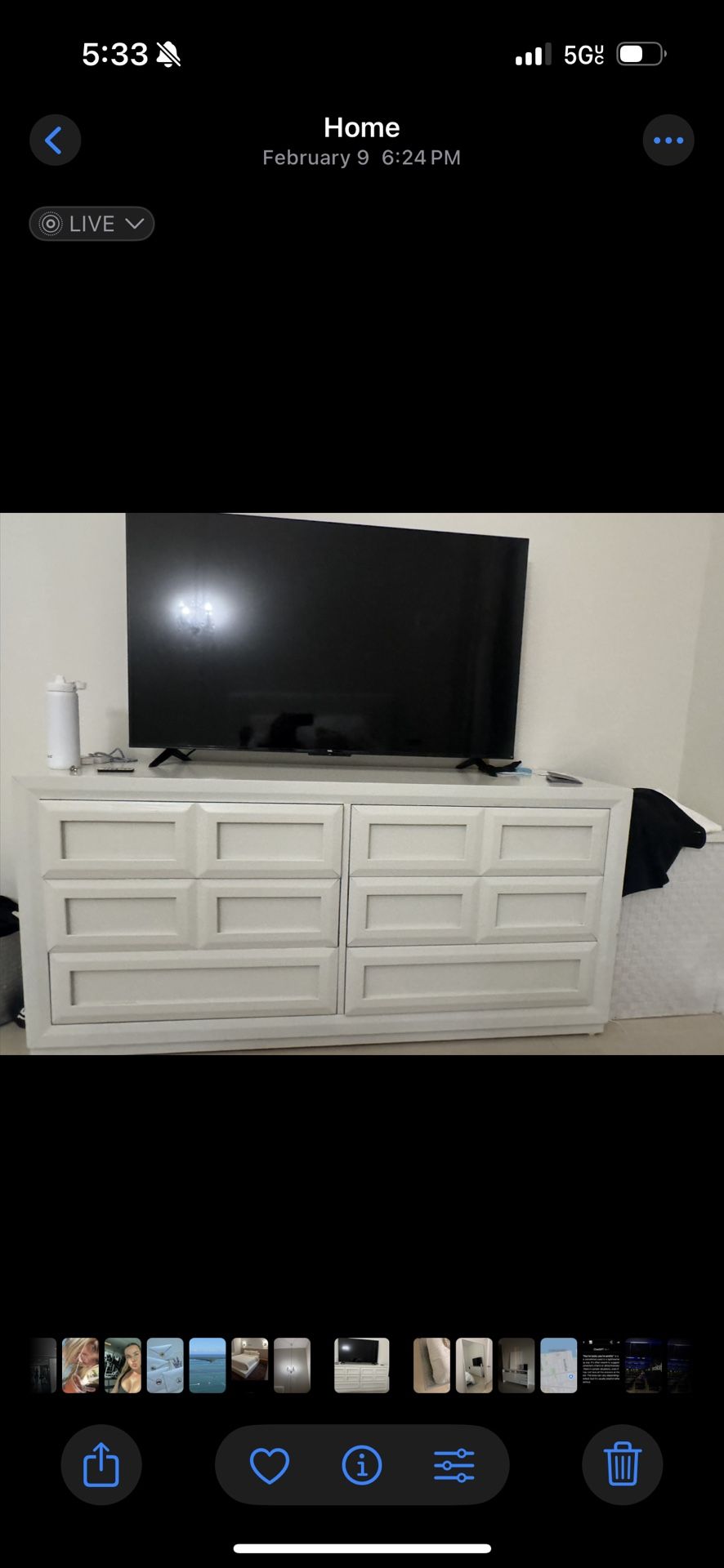 White/cream Dresser