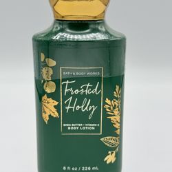BRAND NEW- Bath & Body Works Frosted Holly Body Lotion