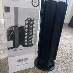 Coffee Capules Holder Dispenser 42Pods, Black, 