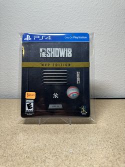 The Show 18 Game And Steelbook Ps4