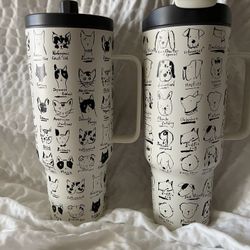 New Dog And Cat Tumbler