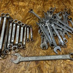 Large Lot Of Wrenches All USA Made 