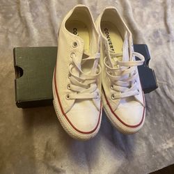 White Converse 
