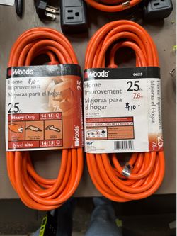 25ft Heavy-Duty Extension Cords