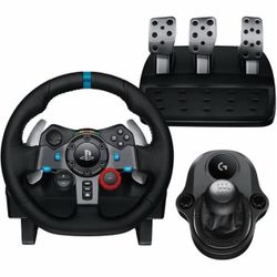 Racing Sim Wheel Logitech G29 Ps5,Ps4,Ps3,Pc