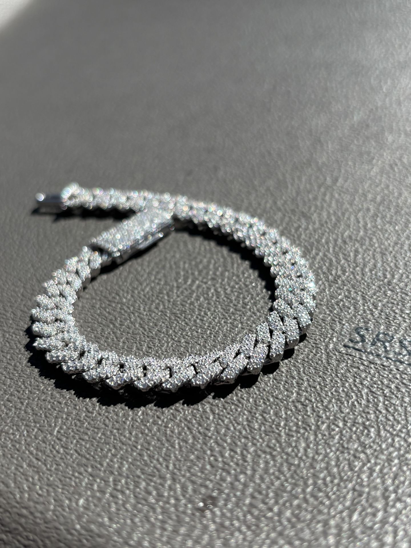 Moissanite Diamond Cuban Braclet