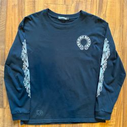 Black Chrome Hearts Longsleeve(Size S)