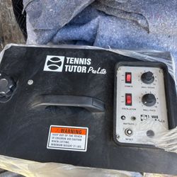 Tennis Tutor Ball Machine 