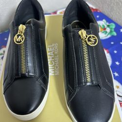 MICHAEL Michael Kors Women's Keaton Zip Slip-On Sneakers size 6 new in box womens