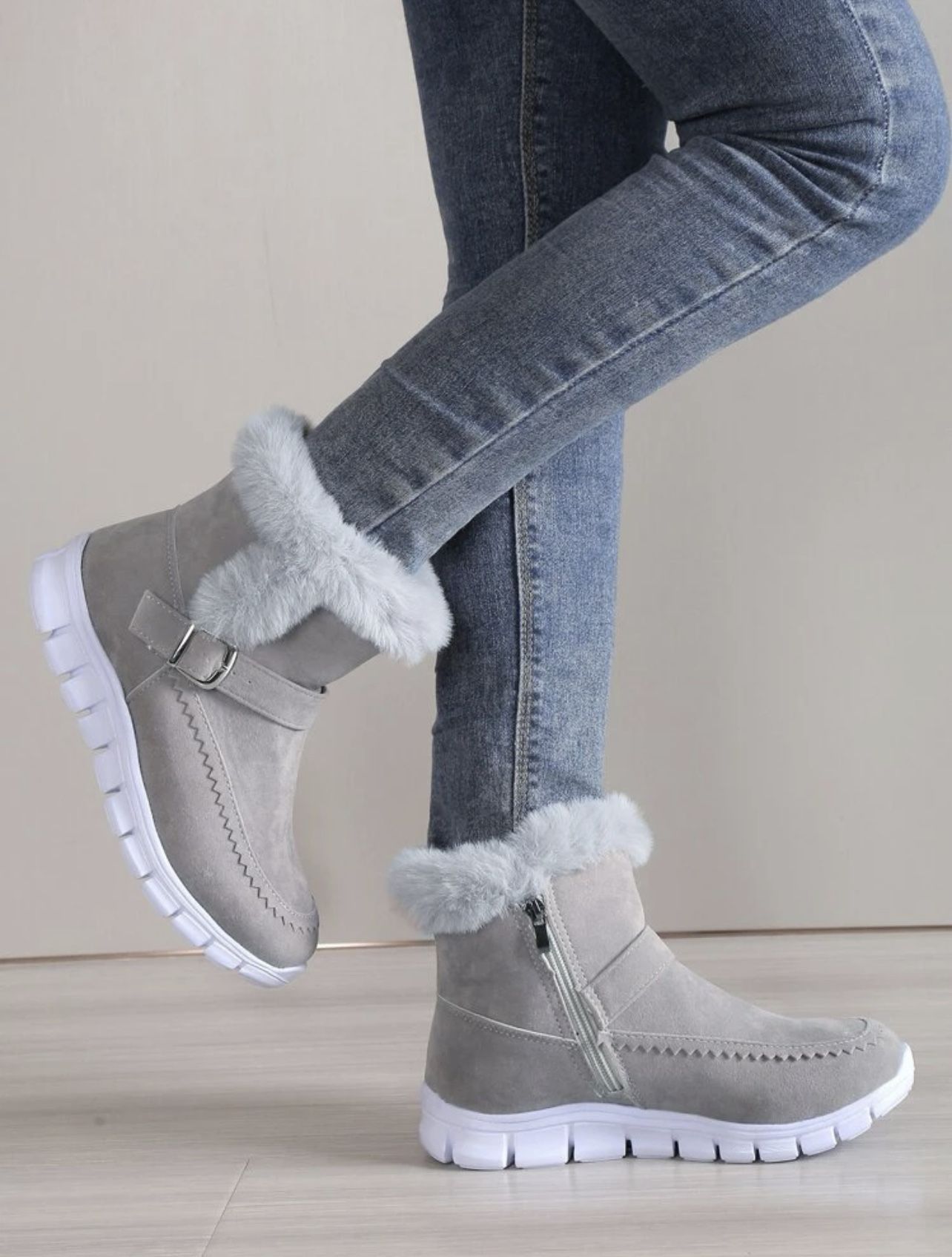 Women’s Teddy Lined Winter Thermal Insulated Snow Boots *NEW*