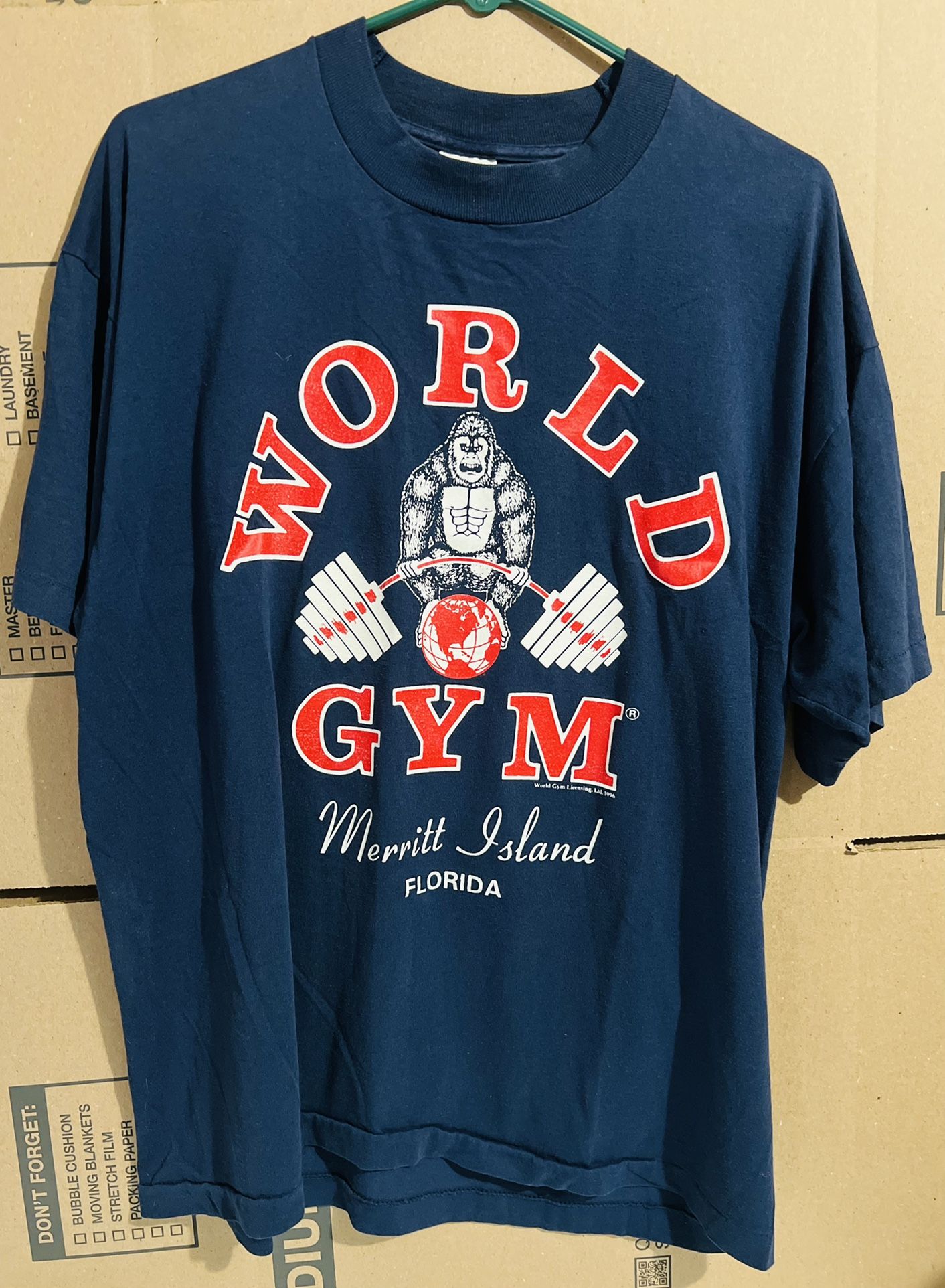 Vintage World Gym Shirt