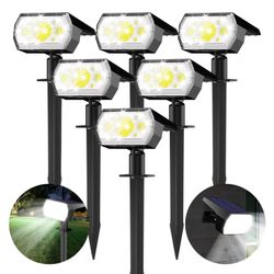 8pcs solar patio lights