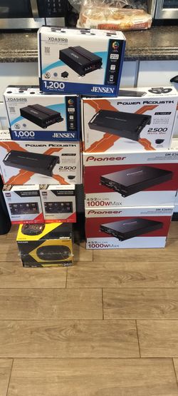 Car audio equipment hit me up for price location Inverness brand new