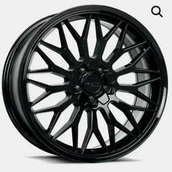 18” Katana KR05 Set of 4 Wheels - 18x8” Rims Size Matte Black Finish