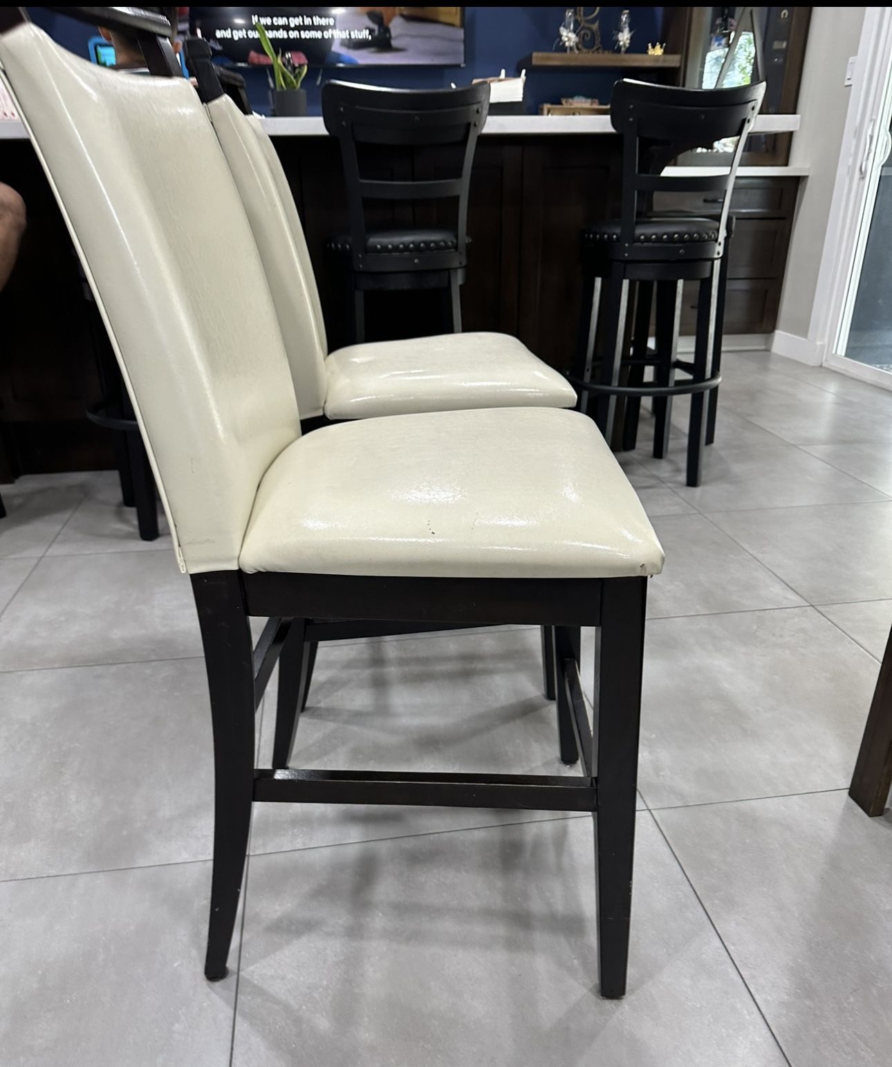6 Counter Height Chairs