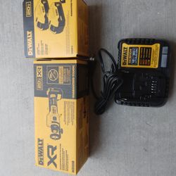 Cutout Dewalt Tool 2 Pack Batery And Charger 