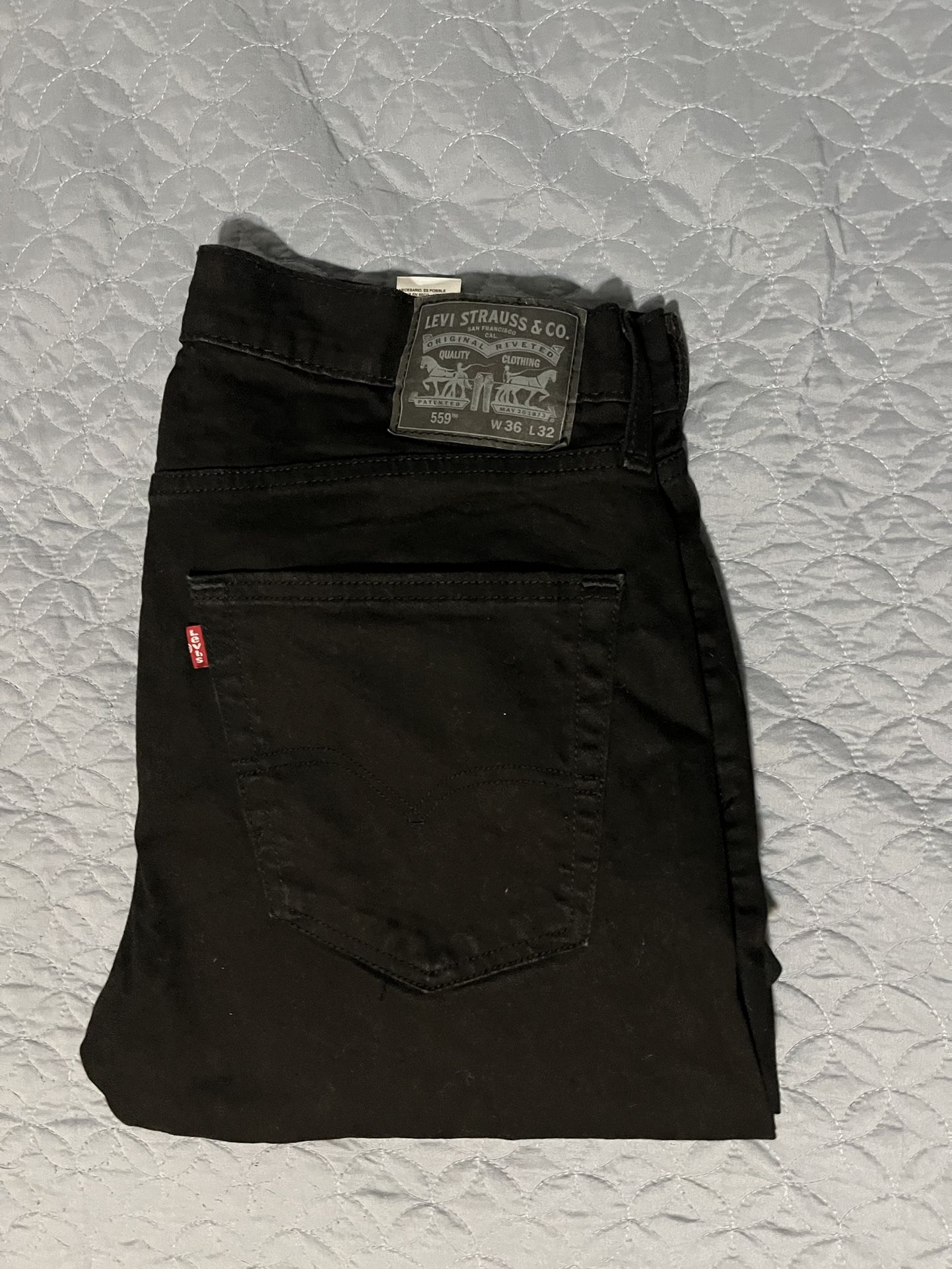 Levi’s 559 Black Jeans