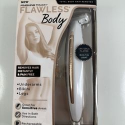 Finishing Touch Flawless Body 18K Gold Plated Rechargeable Women’s Hair Remover