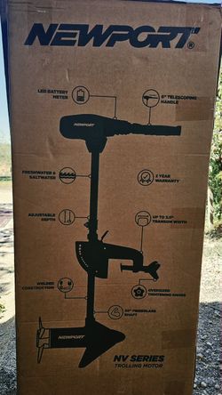 🚤 Newport NV Series 46 lb Trolling Motor – New in Box