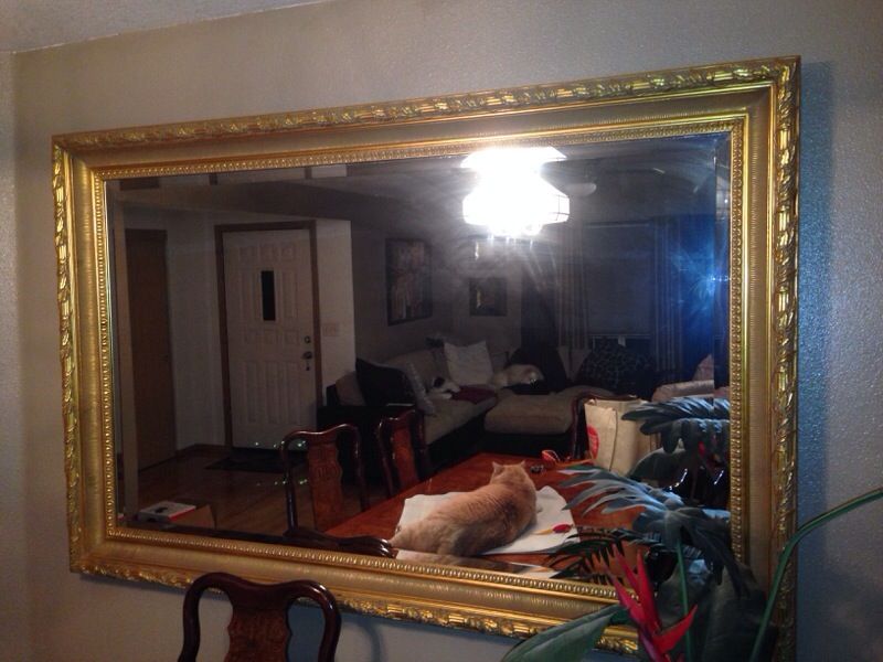Huge Gold mirror