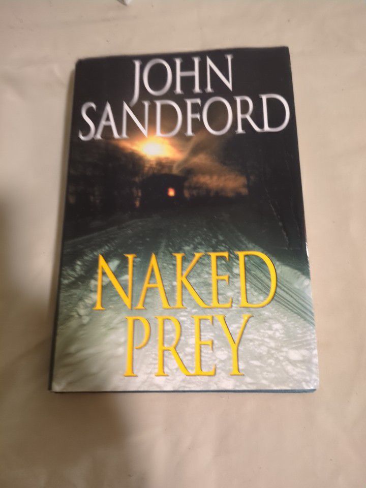 John Sanford Naked Prey Hardback 