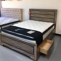 Brand New 4 Drawer Bed Frame : Queen / King / California King 