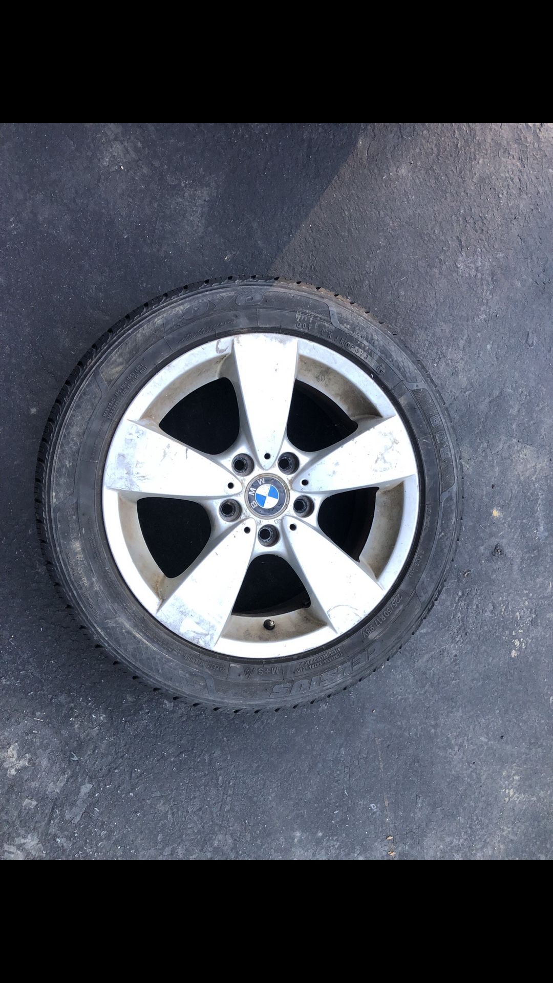 Bmw 5 series wheels and tires 225/50/17 