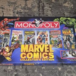 Monopoly Marvel Comics Collector's Edition (1999) 100% Complete Very Good Condition