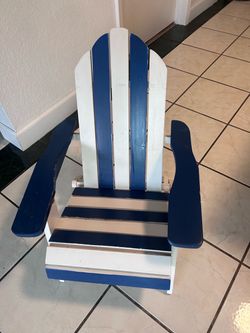 Kids Wooden Adirondack Chair