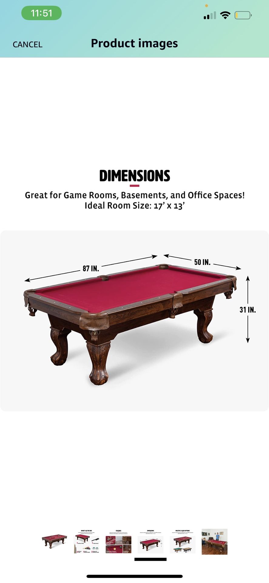 Pool Table 