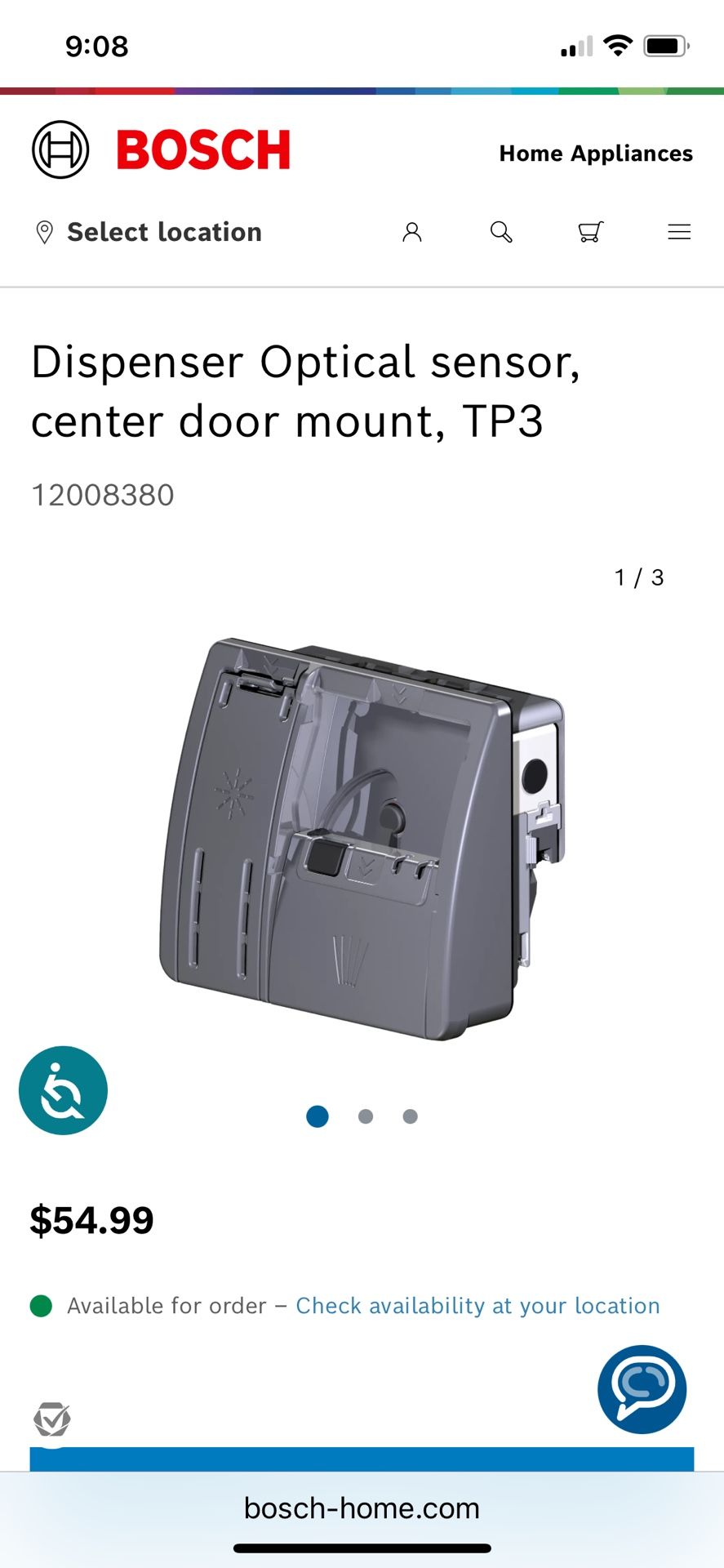 Bosch Dishwasher Soap Dispenser